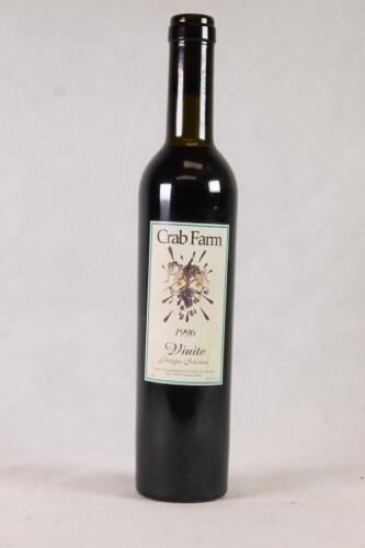 (1) 1996 Crab Farm Vinito Botrytis Selection 375ml, Hawkes Bay