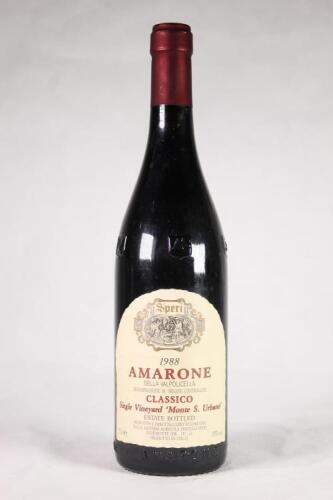 (1) 1988 Speri Monte S Urbano Amarone della Valpolicella Classico, Veneto