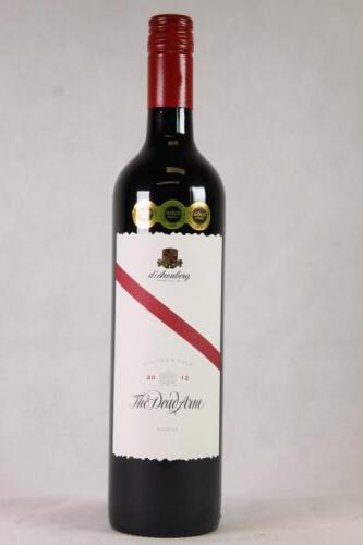 (1) 2012 d'Arenberg Dead Arm Shiraz, McLaren Vale SA