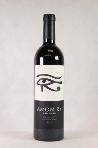 (1) 2014 Amon Ra&nbsp;Shiraz&nbsp; by Ben Glaetzer, Barossa SA*