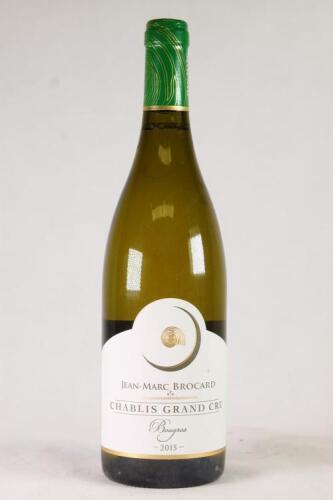 (1) 2015 Jean-Marc Brocard Bougros Grand Cru, Chablis*