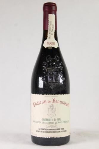 (1) 1998 Chateau de Beaucastel Chateauneuf du Pape*