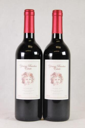 (2) 2013 Young Bacchus Estate Cabernet Sauvignon/Merlot/Franc, Martinborough*