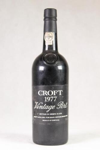 (1) 1977 Croft Vintage, Oporto