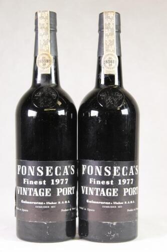 (2) 1977 Fonseca Vintage, Oporto