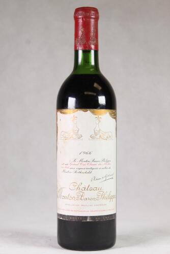(1) 1966 Chateau Mouton Baron Philippe, Pauillac