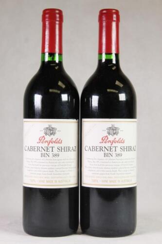 (2) 1996 Penfolds Bin 389 Cabernet Sauvignon/Shiraz, South Australia