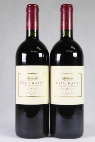 (2) 1998 Te Mata Coleraine, Hawkes Bay