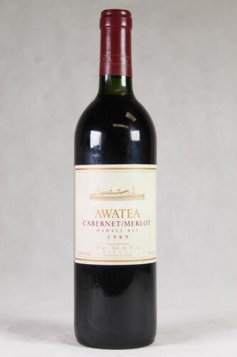 (1) 1989 Te Mata Awatea, Hawkes Bay
