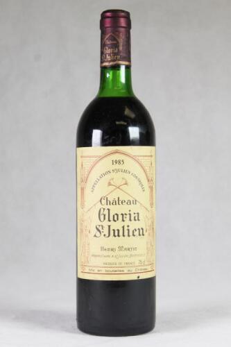 (1) 1985 Chateau Gloria, St Juilen