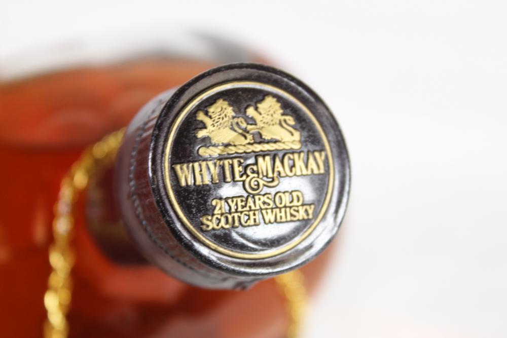 新しい到着 750ml 21年 WHYTE＆MACKAY 43% ウイスキー - beltran
