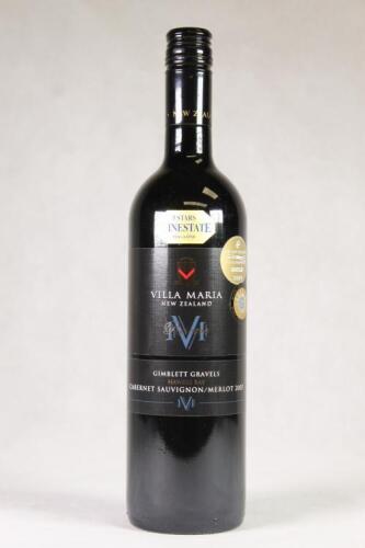 (1) 2007 Villa Maria Reserve Cabernet Sauvignon/Merlot, Hawkes Bay