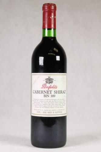 (1) 1991 Penfolds Bin 389 Cabernet Sauvignon/Shiraz, South Australia