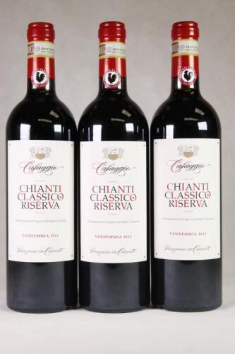 (3) 2013 Cafaggio Chianti Classico Riserva, Tuscany*