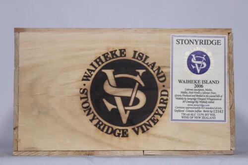 (6) 2006 Stonyridge Larose, Waiheke