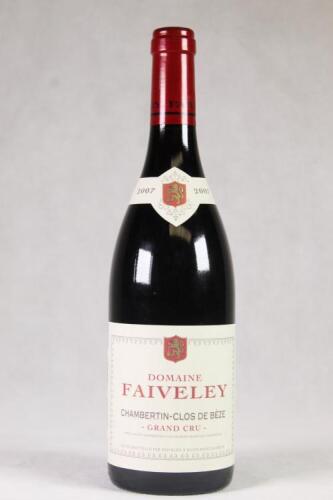 (1) 2007 Faiveley Chambertin Clos de Beze Grand Cru, Cote de Nuits