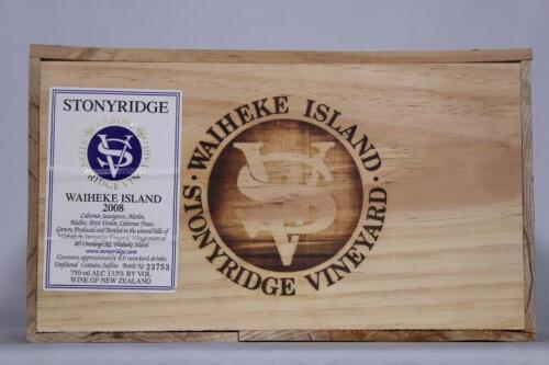 (6) 2008 Stonyridge Larose, Waiheke