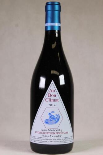(1) 2014 Au Bon Climat Knox Alexander Pinot Noir, Santa Barbara USA