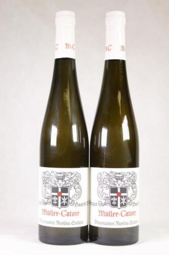 (2) 2017 Muller-Catoir Haardter Burgergarten Riesling Spatlese, Pfalz