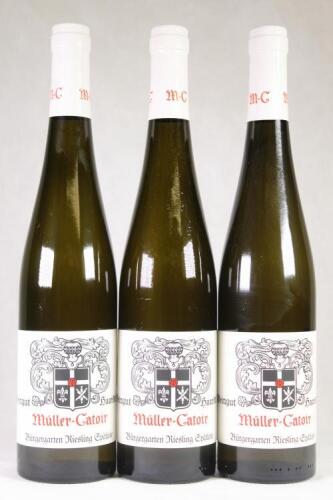 (3) 2017 Muller-Catoir Haardter Burgergarten Riesling Spatlese, Pfalz