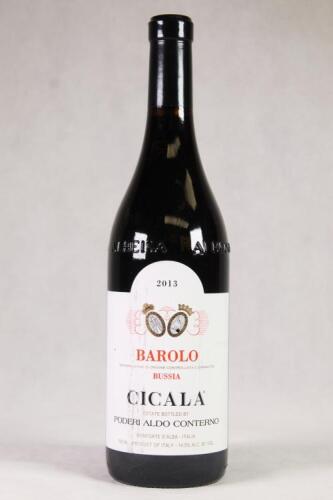 (1) 2013 Poderi Aldo Conterno Cicala Barolo, Piedmont