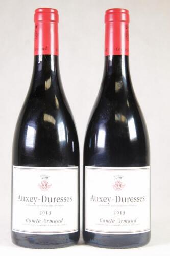 (2) 2013 Comte Armand Pommard Auxey Duresses, Cote de Beaune