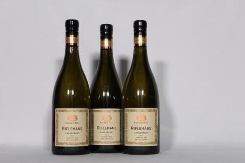(3) 2014 Sacred Hill Rifleman's Chardonnay, Hawkes Bay