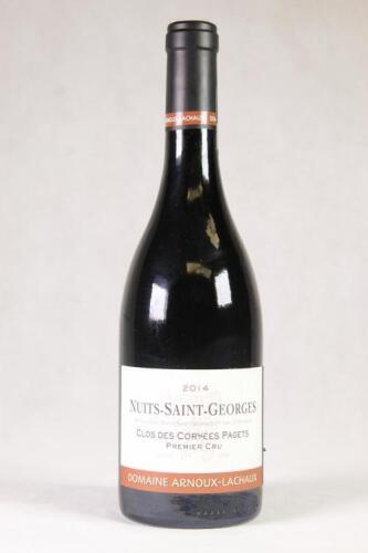 (1) 2014 Domaine Arnoux-Lachaux Nuits St Georges Clos des Corvees Pagets 1er Cru, Cote de Nuits
