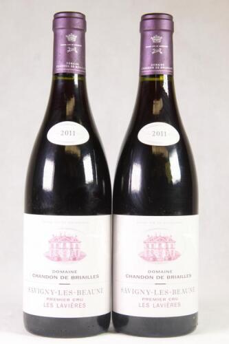 (2) 2011 Domaine Chandon de Briailles Savigny les Beaune Les Lavieres 1er Cru, Cote de Beaune