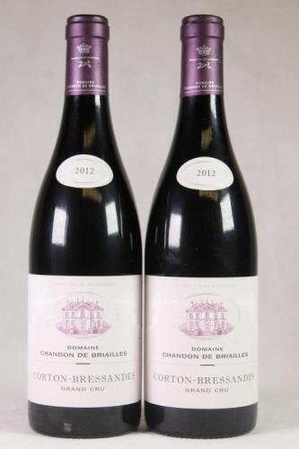 (2) 2012 Domaine Chandon de Briailles Corton Bressandes Grand Cru, Cote de Beaune