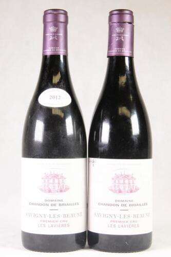 (2) 2012 Domaine Chandon de Briailles Savigny les Beaune Les Lavieres 1er Cru, Cote de Beaune