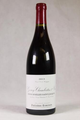 (1) 2013 Domaine Frederick Esmonin Gevrey Chambertin Estournelles St Jacques 1er Cru, Cote de Nuits