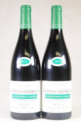 (2) 2012 Henri Gouges Nuits St Georges Clos des Porrets St Georges 1er Cru, Cote de Nuits