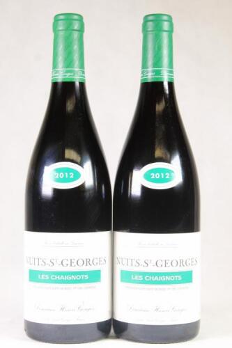 (2) 2012 Henri Gouges Nuits St Georges Les Chaignots 1er Cru, Cote de Nuits