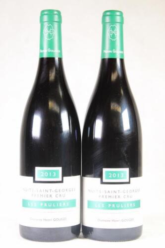 (2) 2013 Henri Gouges Nuits St Georges Les Pruliers 1er Cru, Cote de Nuits