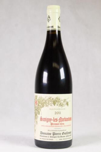 (1) 2011 Domaine Pierre Guillemot Savigny Les Narbantons 1er Cru, Cote de Beaune