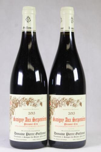 (2) 2015 Domaine Pierre Guillemot Savigny aux Serpentieres 1er Cru, Cote de Beaune