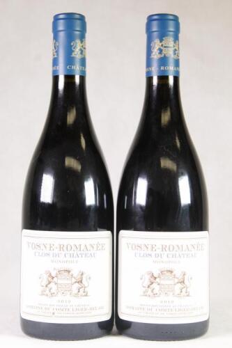(2) 2013 Domaine du Comte Liger Belair Vosne Romanee Monopole Clos du Chateau, Cote de Nuits