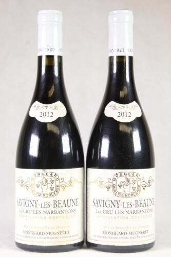 (2) 2012 Mongeard-Mugneret Savigny les Beaune Les Narbantons 1er Cru, Cote de Beaune