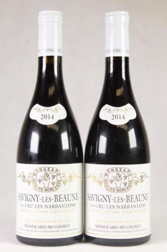 (2) 2014 Mongeard-Mugneret Savigny les Beaune Les Narbantons 1er Cru, Cote de Beaune