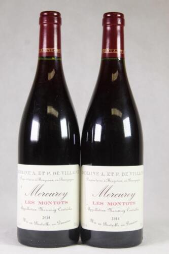 (2) 2013 Domaine de Villaine Mercurey Les Montots, Cote Chalonnaise