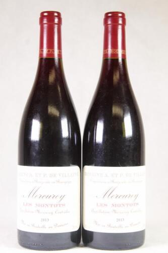 (2) 2014 Domaine de Villaine Mercurey Les Montots, Cote Chalonnaise