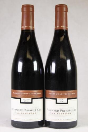 (2) 2013 Thierry Violot-Guillemard Pommard La Platiere 1er Cru, Cote de Beaune