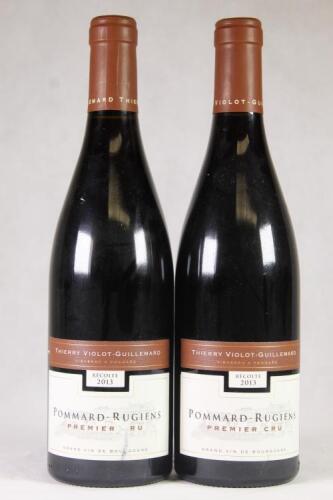 (2) 2013 Thierry Violot-Guillemard Pommard Rugiens 1er Cru, Cote de Beaune
