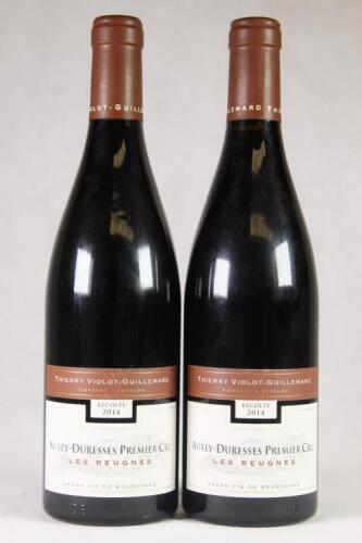 (2) 2014 Thierry Violot-Guillemard Auxey-Duresses Les Reugnes 1er Cru, Cote de Beaune