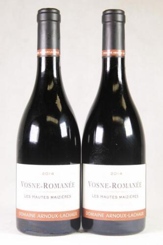 (2) 2014 Domaine Arnoux-Lachaux Vosne Romanee Les Hautes Maizieres, Cote de Nuits
