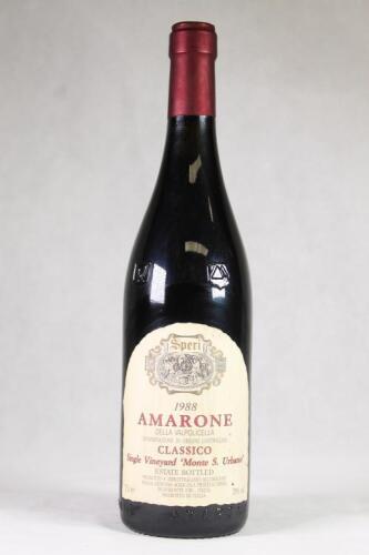 (1) 1988 Speri Monte S Urbano Amarone della Valpolicella Classico