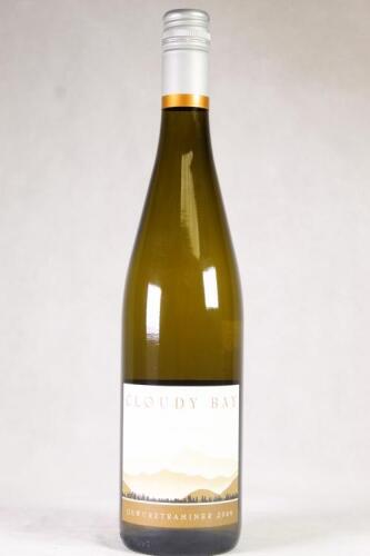(1) 2009 Cloudy Bay Gewurztraminer, Marlborough