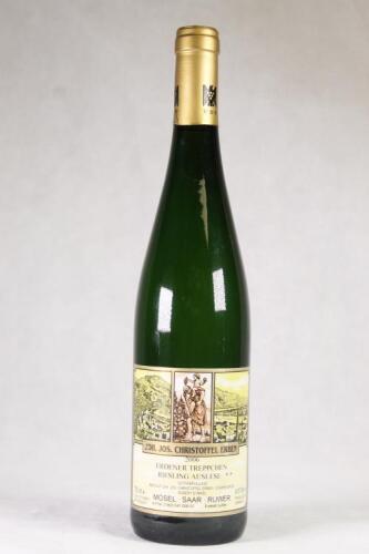(1) 2006 Weingut Joh. Jos. Christoffel-Erben Erdener Treppchen Riesling Auslese, Mosel Saar Ruwer