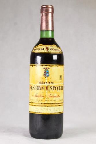 (1) 1973 Martinez Lacuesta Gran Reserva Especial, Rioja